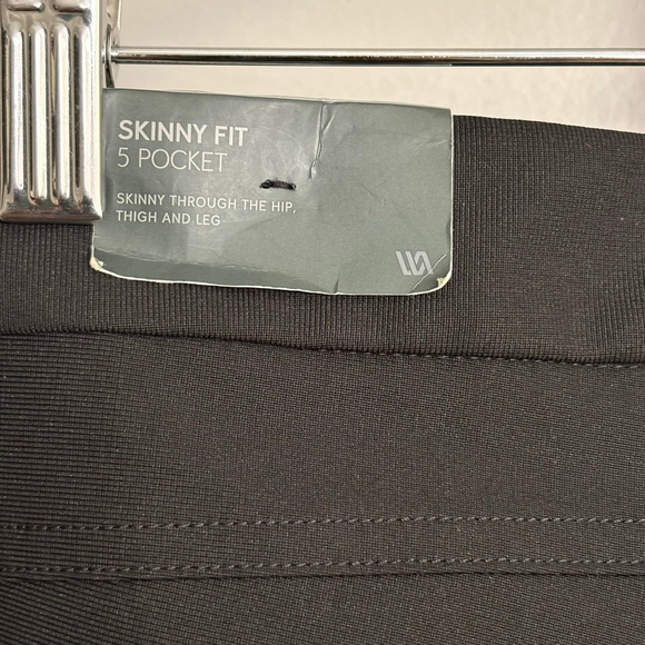 Men's VRST Black Commuter 5-Pocket Skinny Fit Pants Waist 40 - Picture 4 of 6